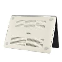 Lunso MacBook Air 13 inch M1 (2020) cover hoes - case - Candy Rock Grey - thumbnail