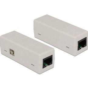 Delock 62619 Netwerk-overspanningsbeveiliging 6 kV RJ45