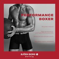 Heren boxershort - Performance - Zwart microfiber ondergoed - Sport ondergoed - thumbnail