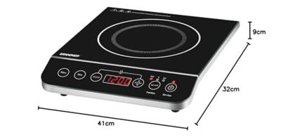 Unold Elegance 58105 Inductieplaat Met panherkenning, Instelbare temperatuur, Timerfunctie Unold Elegance 58105 Inductieplaat Met panherkenning, Instelbare temperatuur, Timerfunctie