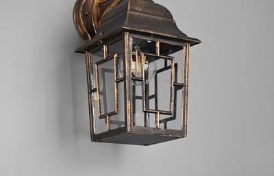Trio WandlampVolturno antiek bruin - 205967128