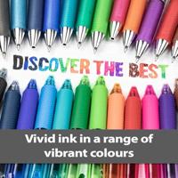 Gelschrijver pentel bl107 energel-x m rood | 12 stuks - thumbnail