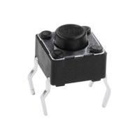 Diptronics DTS-62K-V DTS-62K-V Toetsschakelaar 12 V/DC 50 mA 1x uit/aan Moment 1 stuk(s) - thumbnail
