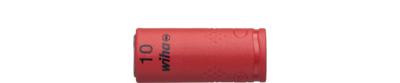 Wiha 246230 Dopsleutelinzet geïsoleerd 1/4" buitenzeskant 10.0 mm x 42 mm - 43095