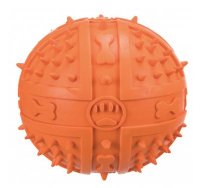 TRIXIE NATUURRUBBER BAL ASSORTI 9X9X9 CM 3 ST