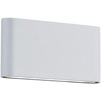 LED Tuinlamp Wandverlichting 8W - Mat Wit Aluminium - thumbnail