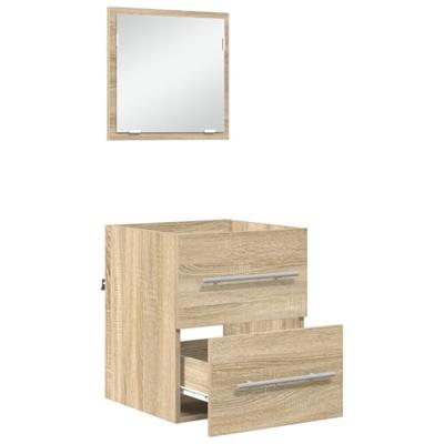 Badkamer Kast Sonoma eiken 41 x 38.5 x 48 cm Bewerkt hout Badkamer Kast Sonoma eiken 41 x 38.5 x 48 cm Bewerkt hout