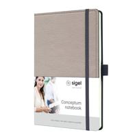 Sigel SI-CO693 Notitieboek Conceptum A5 Punt-Gelijnd Beige - thumbnail