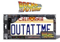 Back To The Future Replica 1/1 ´Outatime´ DeLorean License Plate - thumbnail