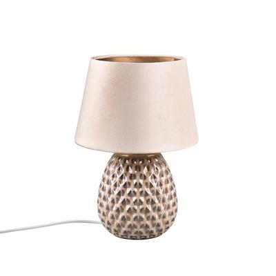 Roze Keramische LED Tafellamp met E27 Fitting - Stijlvol en Duurzaam