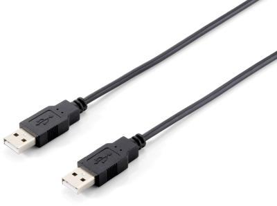 Equip USB-kabel polyzak 1,80 Meter zwart