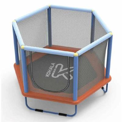 Kindertrampoline met veiligheidsnet Ociotrends 140 X 110 CM