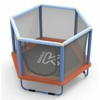 Kindertrampoline met veiligheidsnet Ociotrends 140 X 110 CM - thumbnail