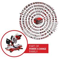 Einhell Power X-Change TE-MS 18/210 Li-Solo Accu-kapzaag Zonder accu 210 mm 30 mm - thumbnail