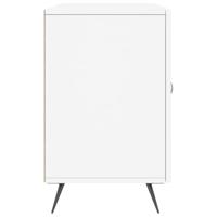 Dressoir 100x36x60 cm bewerkt hout wit - thumbnail