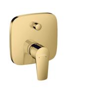 Hansgrohe Talis E ééngreeps badmengkraan afbouwdeel met zekerheidscombinatie, Polished Gold Optic - thumbnail