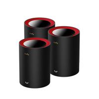 CUDY AX3000 2,5G Wi-Fi 6 Mesh System Wi-Fi 6, 2,5 g WAN, Backhaul Ethernet, ideaal voor 1Gig+ internet, Wireguard, OpenVPN, Zerotier, CloudFlare, DDNS, 2023 goedkeuring M3000 3-pack - thumbnail