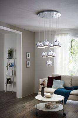 Eglo Led HanglampConessa Vide 10-lichts grijs - 95914
