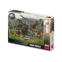 DinoToys Dino puzzel jurassic world - 1000 stukjes - thumbnail