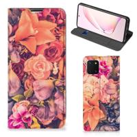 Samsung Galaxy Note 10 Lite Smart Cover Bosje Bloemen - thumbnail