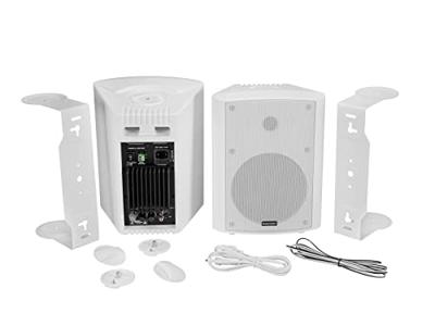 Omnitronic ALP-6A white Actieve PA-luidsprekerset 17 cm 6.5 inch 45 W 2 stuk(s)