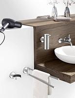 ZACK Scala Handdoekstangen glans RVS - thumbnail