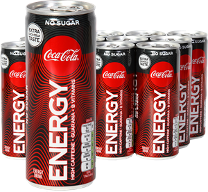Coca-Cola Energy No Sugar (12 x 250 ml) Coca-Cola Energy No Sugar (12 x 250 ml)