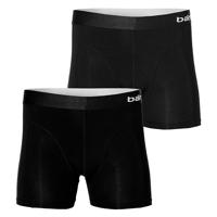 Apollo Boxershorts Heren Bamboo Basic Zwart 2-pack-L - thumbnail