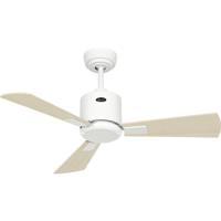 CasaFan ECO NEO III 92 WE-AH/BU WiFi Flügel Ahorn/Buche Plafondventilator 12 W (Ø x h) 92 cm x 360 mm Wit Met afstandsbediening, Timer, Met wintermodus, - thumbnail