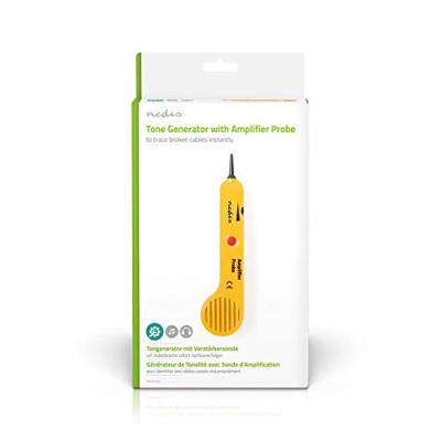 Nedis PC en Multimedia Kabel Tester | 1 stuks - NWTG100YE NWTG100YE