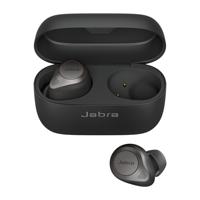 Jabra Elite 85t True Wireless Earbuds - Jabra Advanced Active Noise Cancellation with Long Battery Life and Powerful Speakers - Wireless Charging Case - Titanium Black - thumbnail