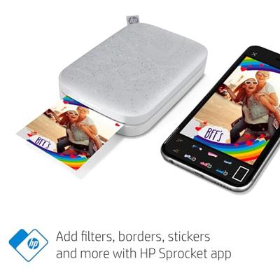 HP Sprocket White/Luna