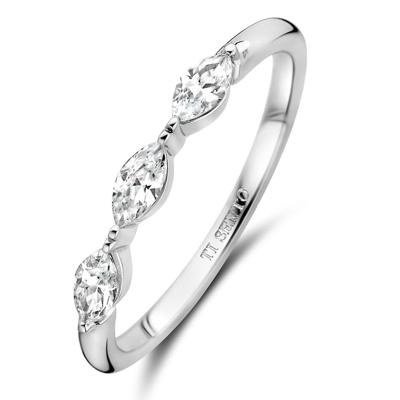 TI SENTO-Milano 12297ZI Ring zilver-zirconia wit