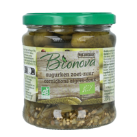 Bionova Augurken zoet zuur bio 330 Gram - thumbnail