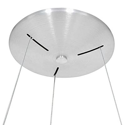 Steinhauer Led hanglampRinglede Ø 48cm metaalgrijs - 2695ZI