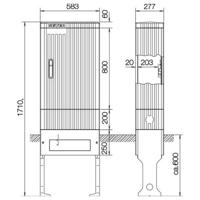 ABN SL175P SL175P Aansluitzuil Inhoud: 1 stuk(s) - thumbnail