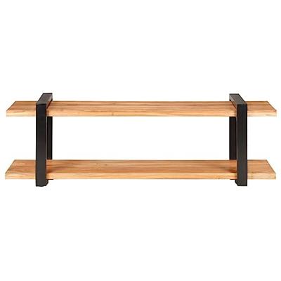 Tv-meubel 130x40x40 cm massief acaciahout