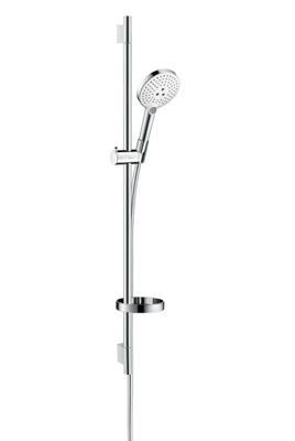 Hansgrohe Raindance select glijstangset 90cm met handdouche wit-chroom 26631400