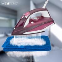 Clatronic DB 3705 Stoomstrijkijzer Wit, Rood 2600 W - thumbnail