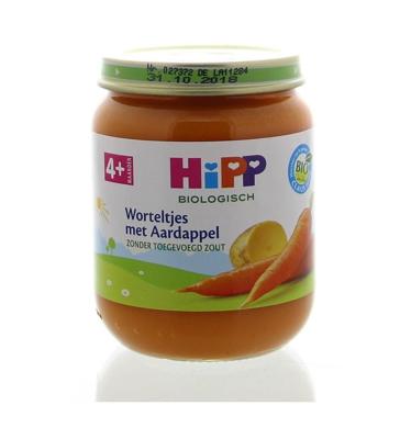 Hipp Worteltjes met Aardappel vanaf 4 maanden 125 gram Hipp Worteltjes met Aardappel vanaf 4 maanden 125 gram