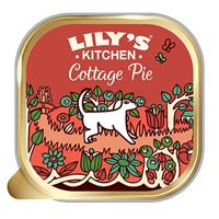 Lily's Kitchen Natuurlijke Volwassen Natte Hondenvoer Tray Cottage Pie Graanvrij Recept 10 x 150g - thumbnail