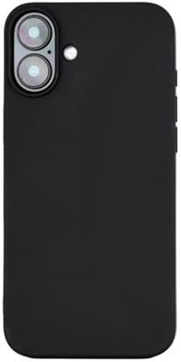 JT Berlin BackCase Pankow Soft Backcover Apple iPhone 16 Plus Zwart Inductieve lading