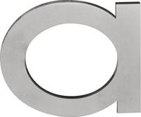 Formani Square LSQHN150 huisletter - mat RVS - thumbnail