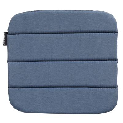 Madison Modern dining seat cushion Panama Saffier Blue