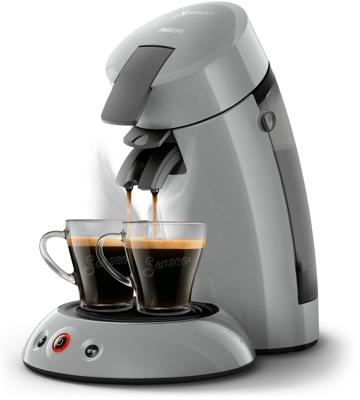 Philips SENSEO HD6553/70 Original Koffiepadmachine - Zilver Grijs
