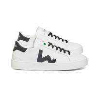 Womsh Vegan Snik White Black Veganistische Sneaker Iconisch model Unisex - thumbnail