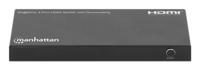 Manhattan 208369 HDMI-splitter Met status-LEDs, Ultra HD-geschikt 3840 x 2160 Pixel Zwart - thumbnail