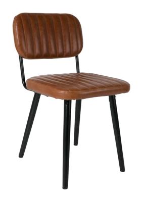 Eetkamerstoel 'Esmailin', kleur bruin Eetkamerstoel 'Esmailin', kleur bruin