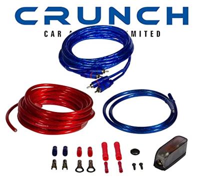 Crunch CRK10 Car-HiFi versterker aansluitset 10 mm²