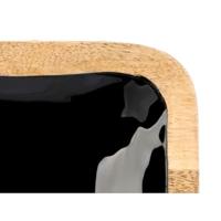 Dienblad met Vakjes GiftDecor MALI-991 B Zwart 31 x 3 x 31 cm (6 Stuks) - thumbnail